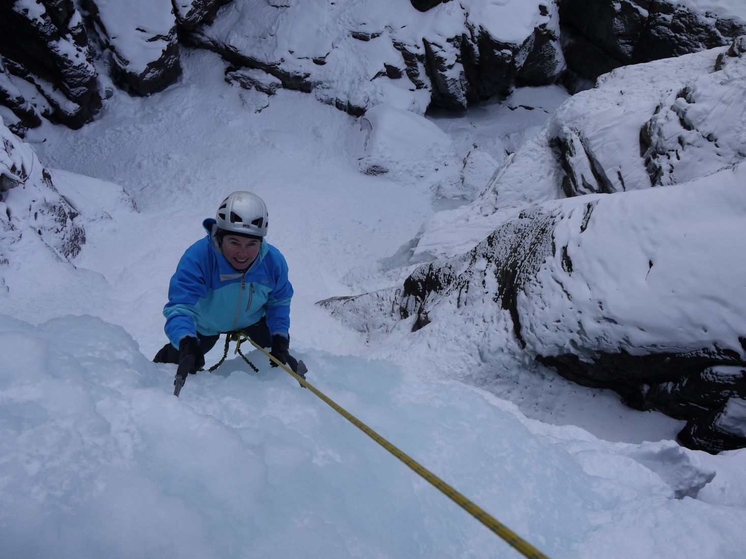 Ice climbing in Cogne-Lillaz Italy Europe