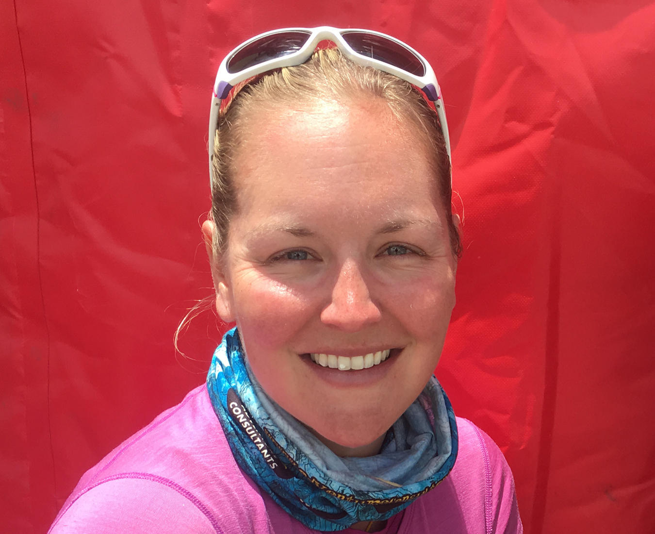 AC Medical Adviser Dr Sophie Wallace at Everest Base Camp