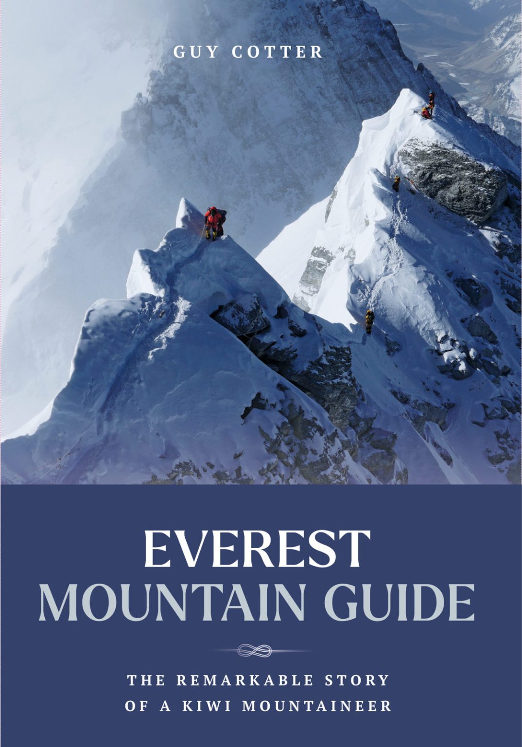 Image of the front cover of the book Everest Mountain Guide by Guy Cotter