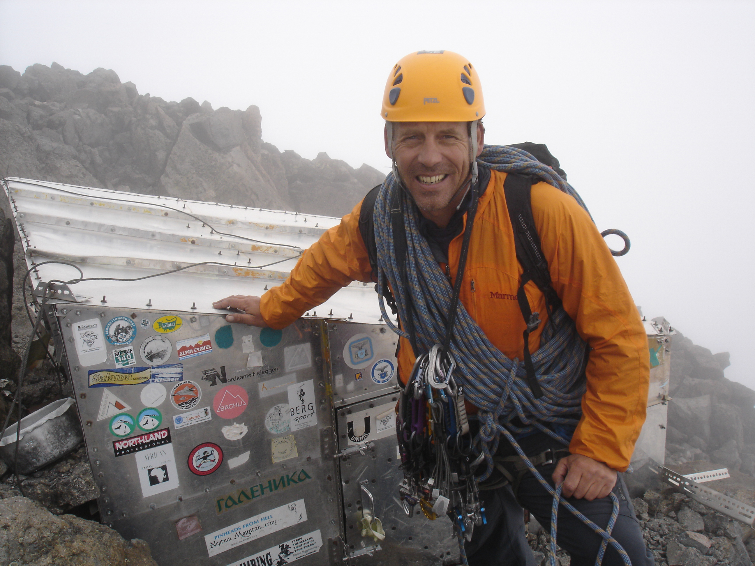 AC CEO Guy Cotter on Mount Kenya