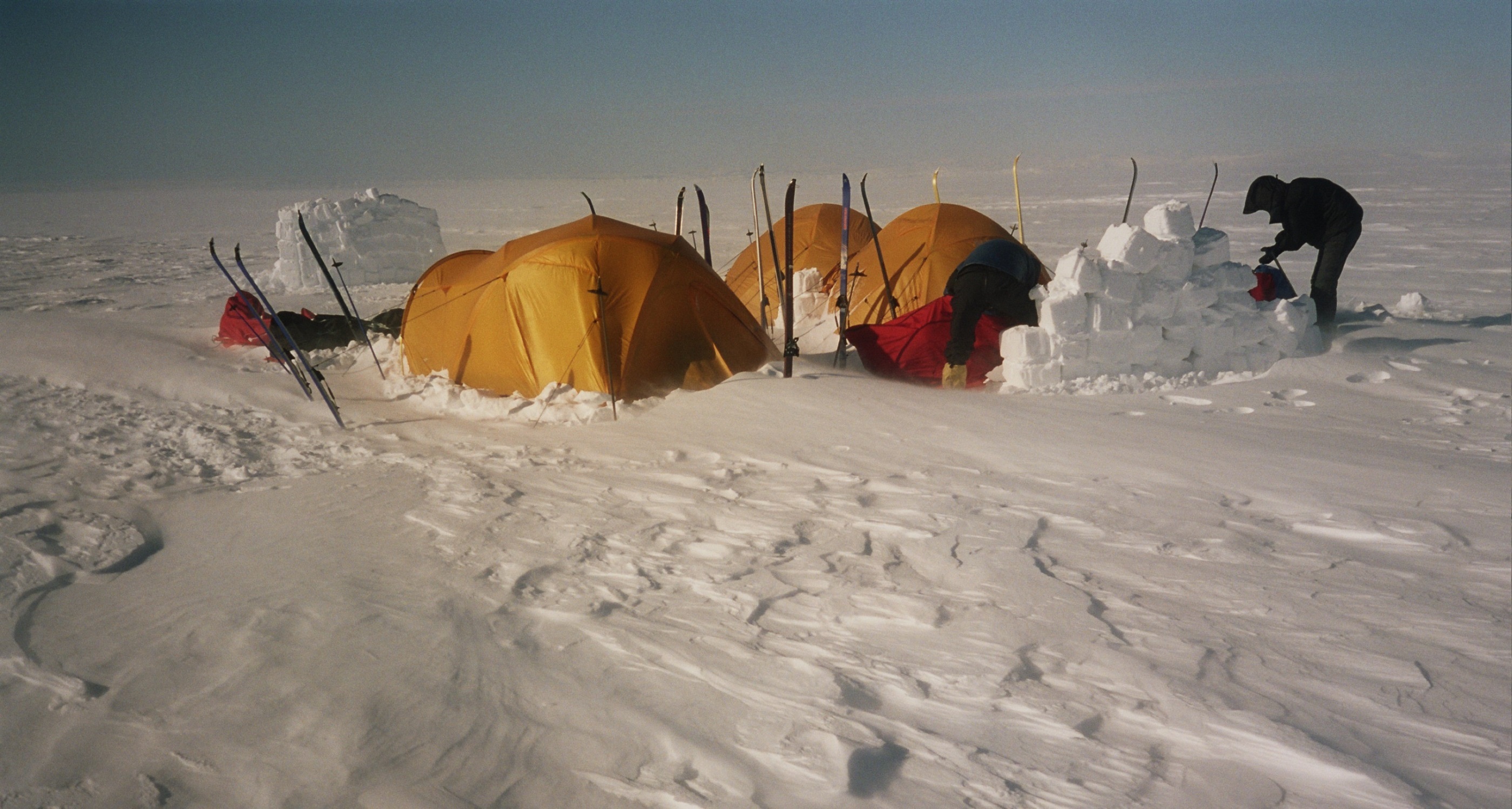 Perfecting the art of polar camping on the Greenland Crossing