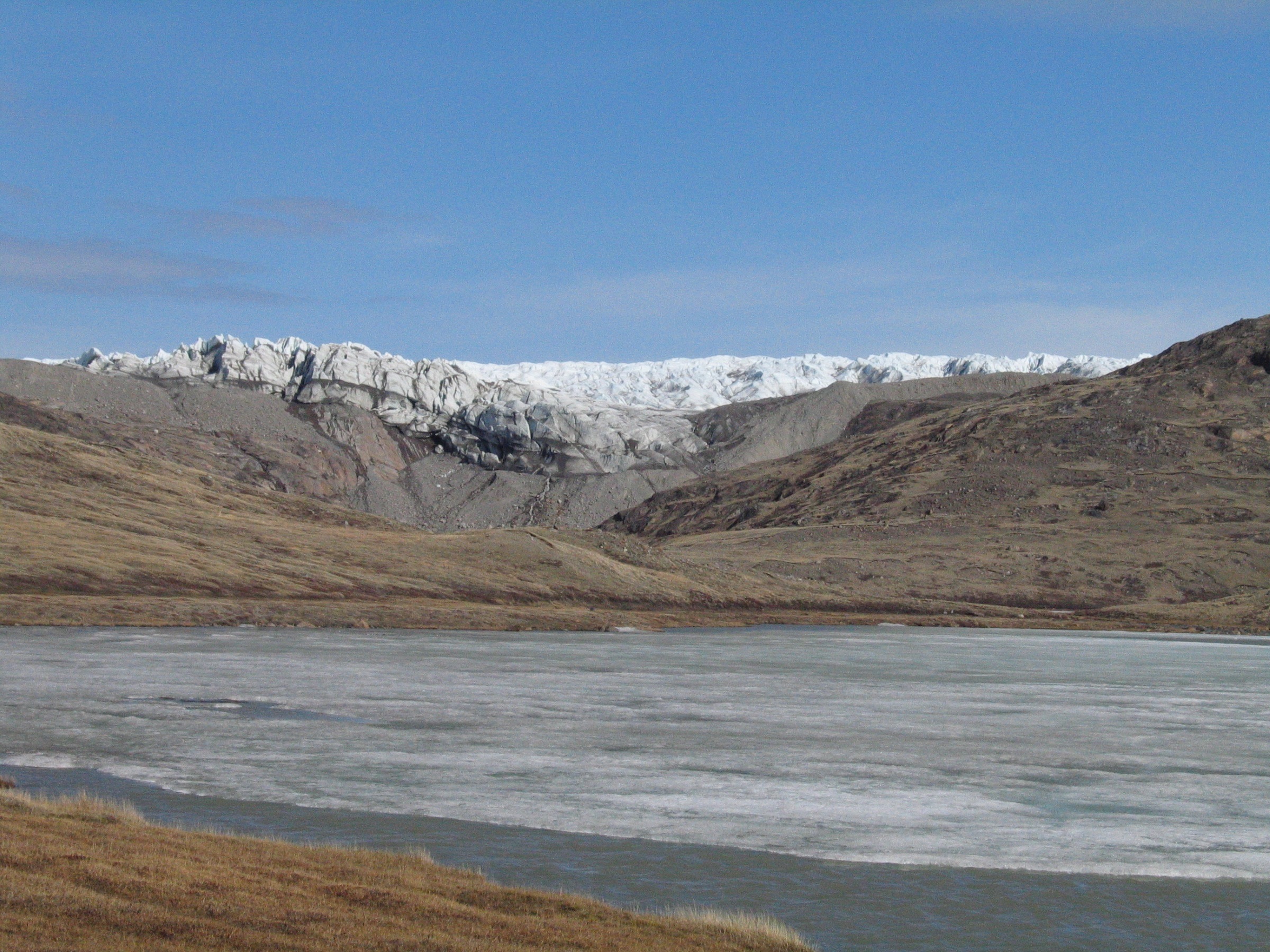 Where the Greenland Icecap begins