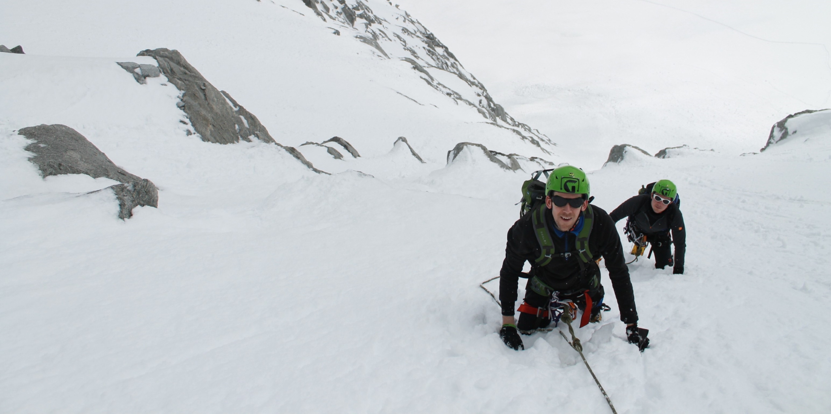 You need all your climbing skills to climb Mont Blanc