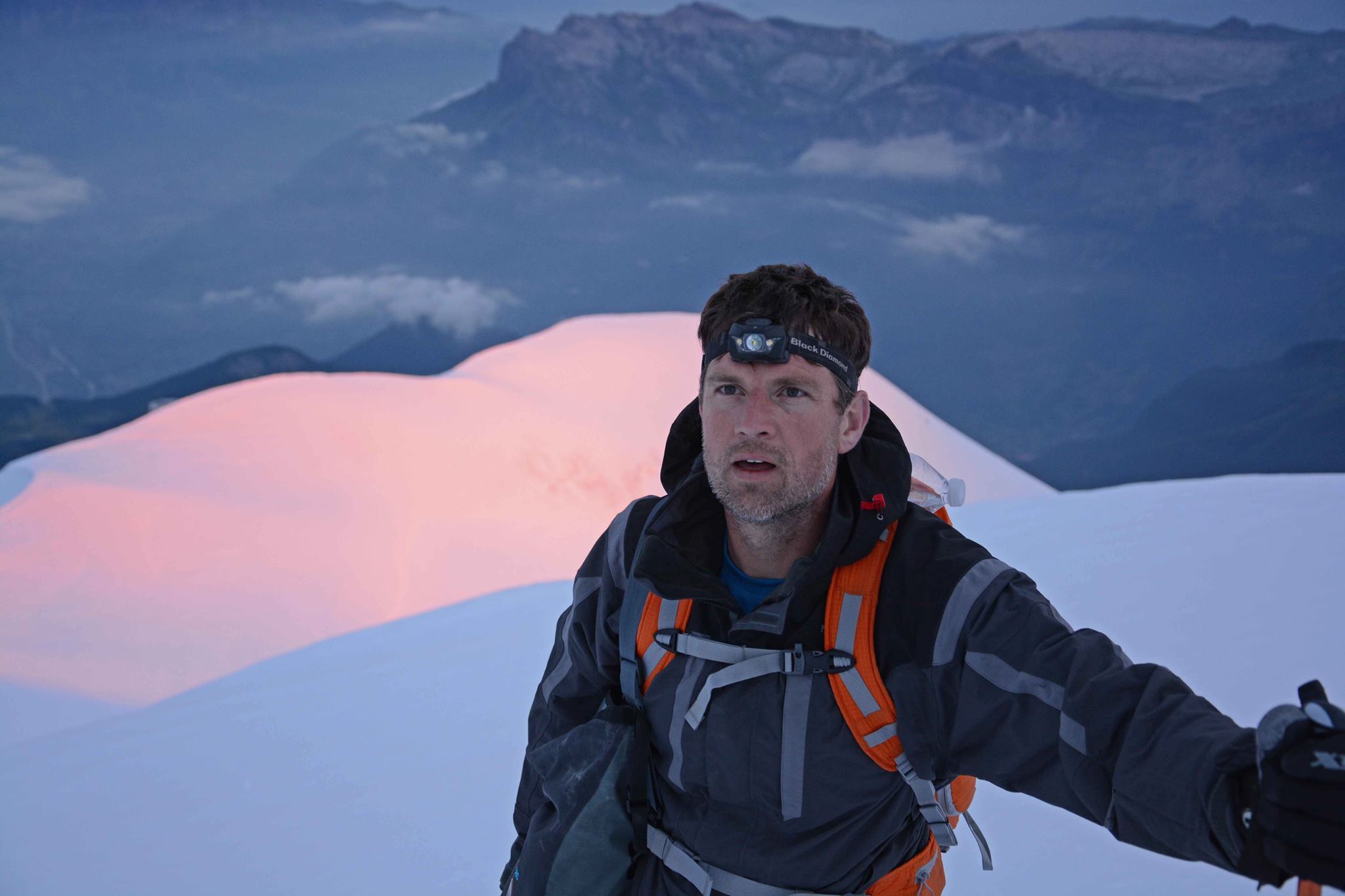Summit morning on Mont Blanc