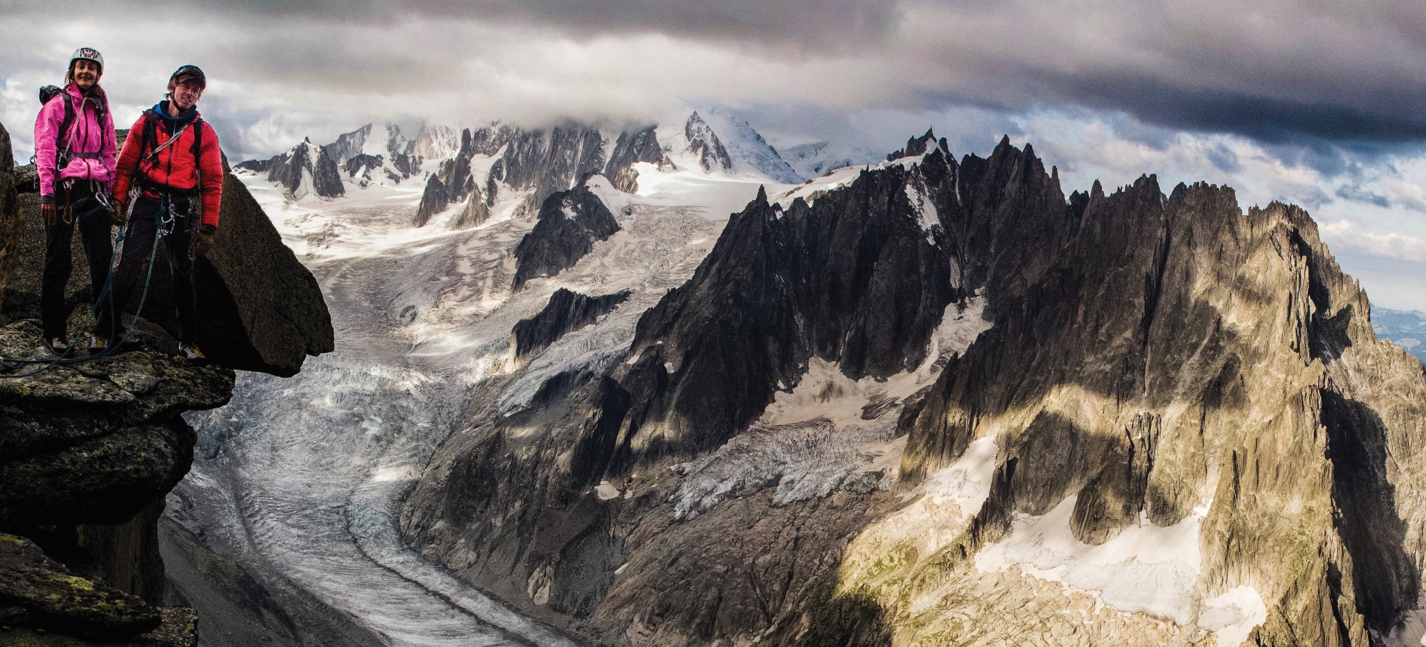 Spectacular climbing in the European Alps