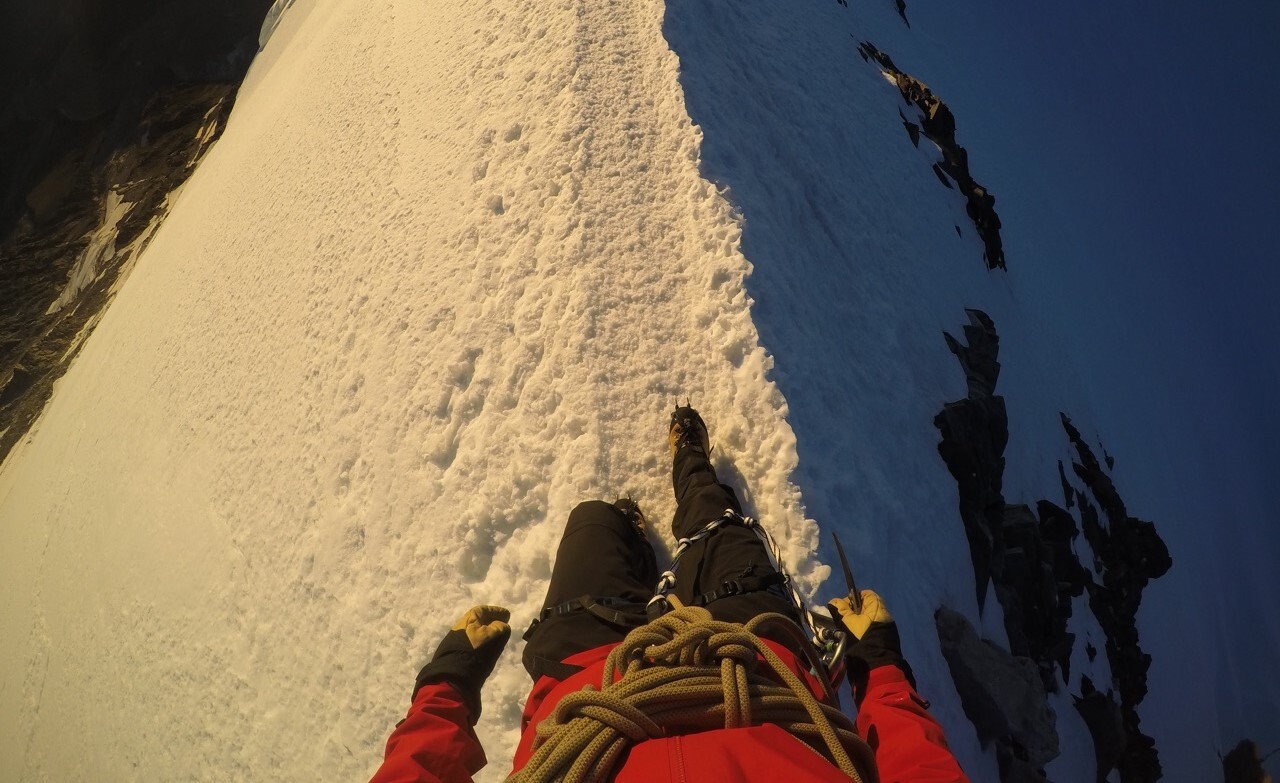 The POV on an alpine climb