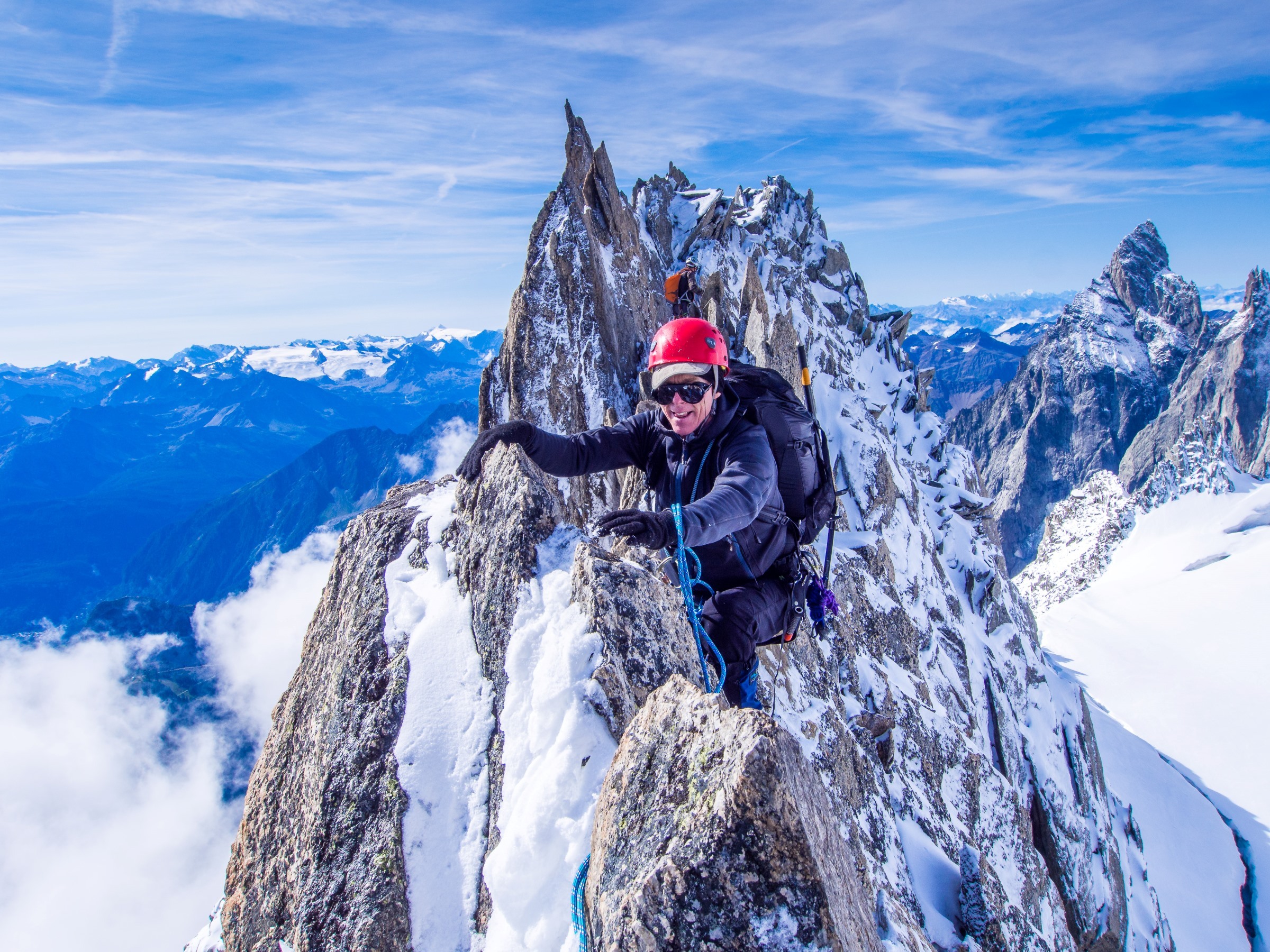 Extend your climbing skills on the Advanced Mountaineering Course