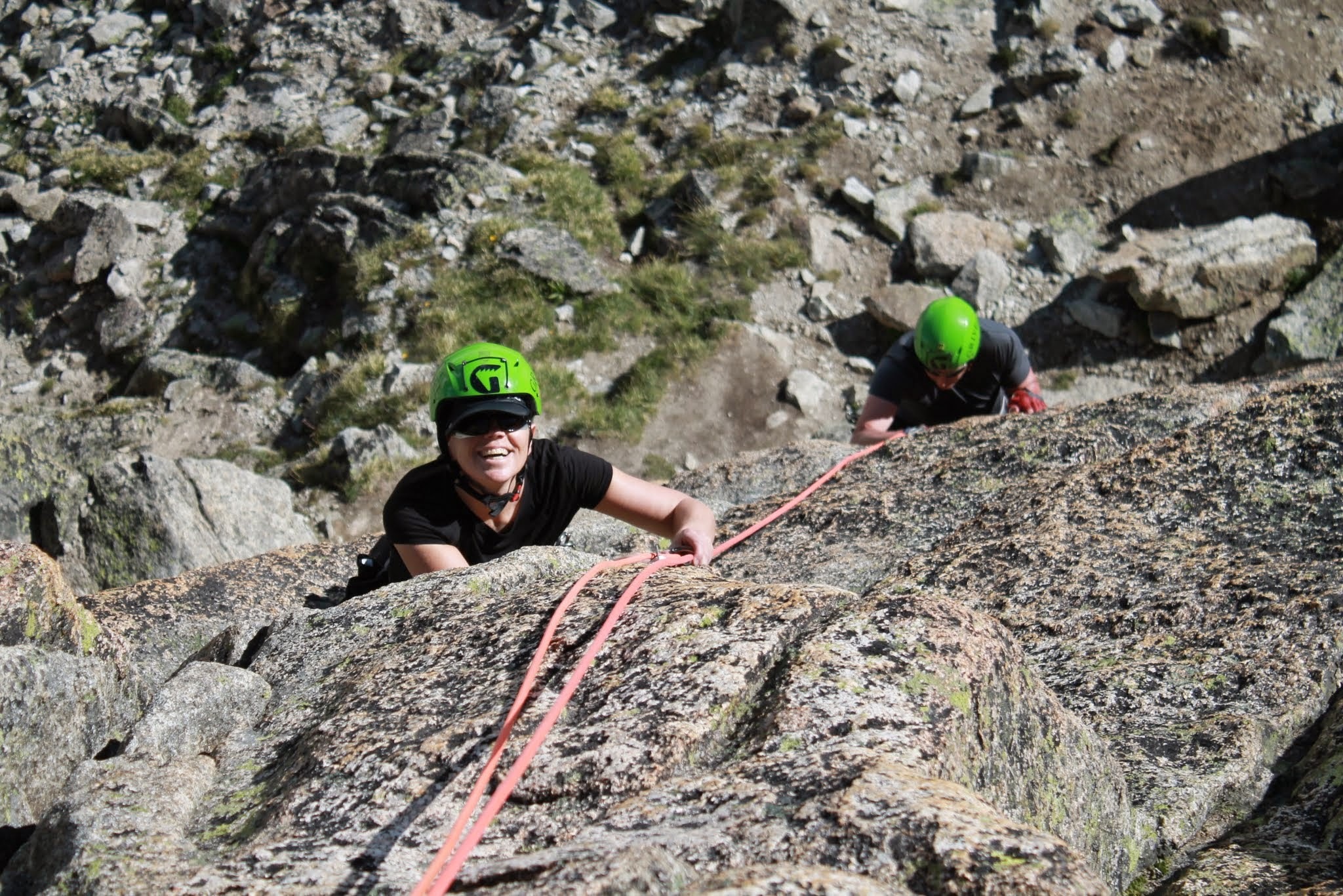 Learn to climb safely on the Chamonix Introductory Mountaineering Course