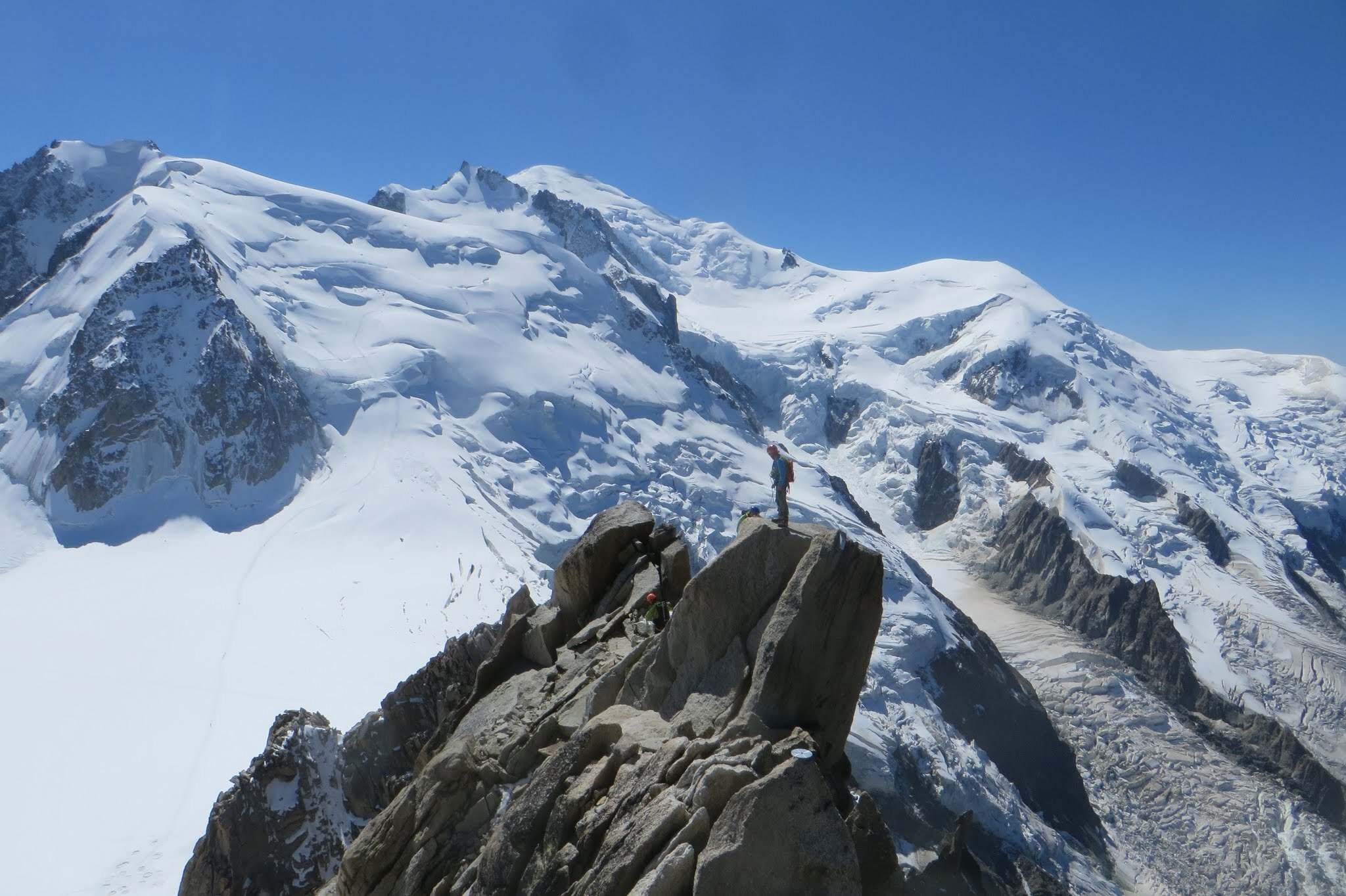 Climb exciting routes on the Chamonix Expedition Course
