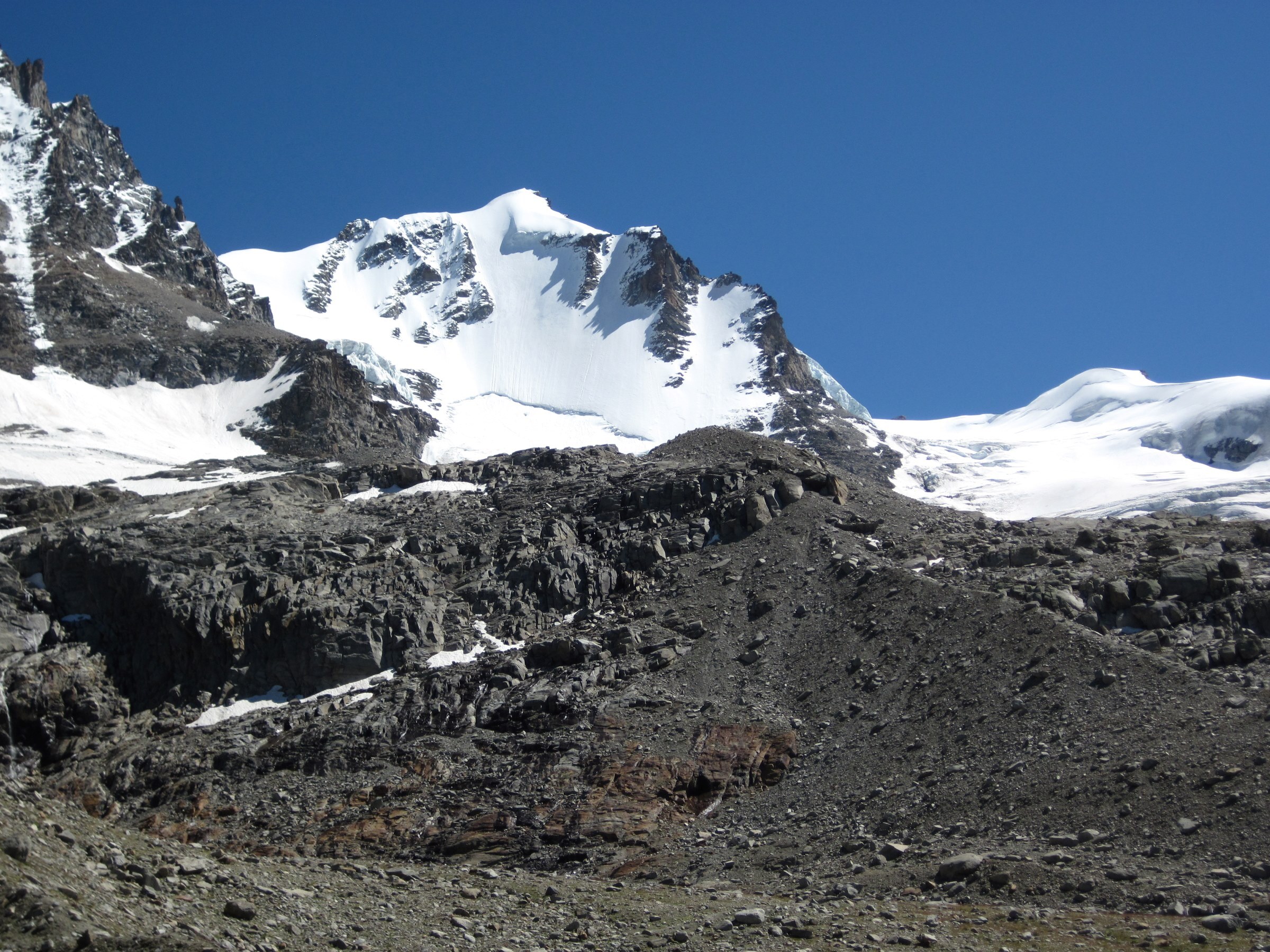Gran Paradiso from Chabod hut