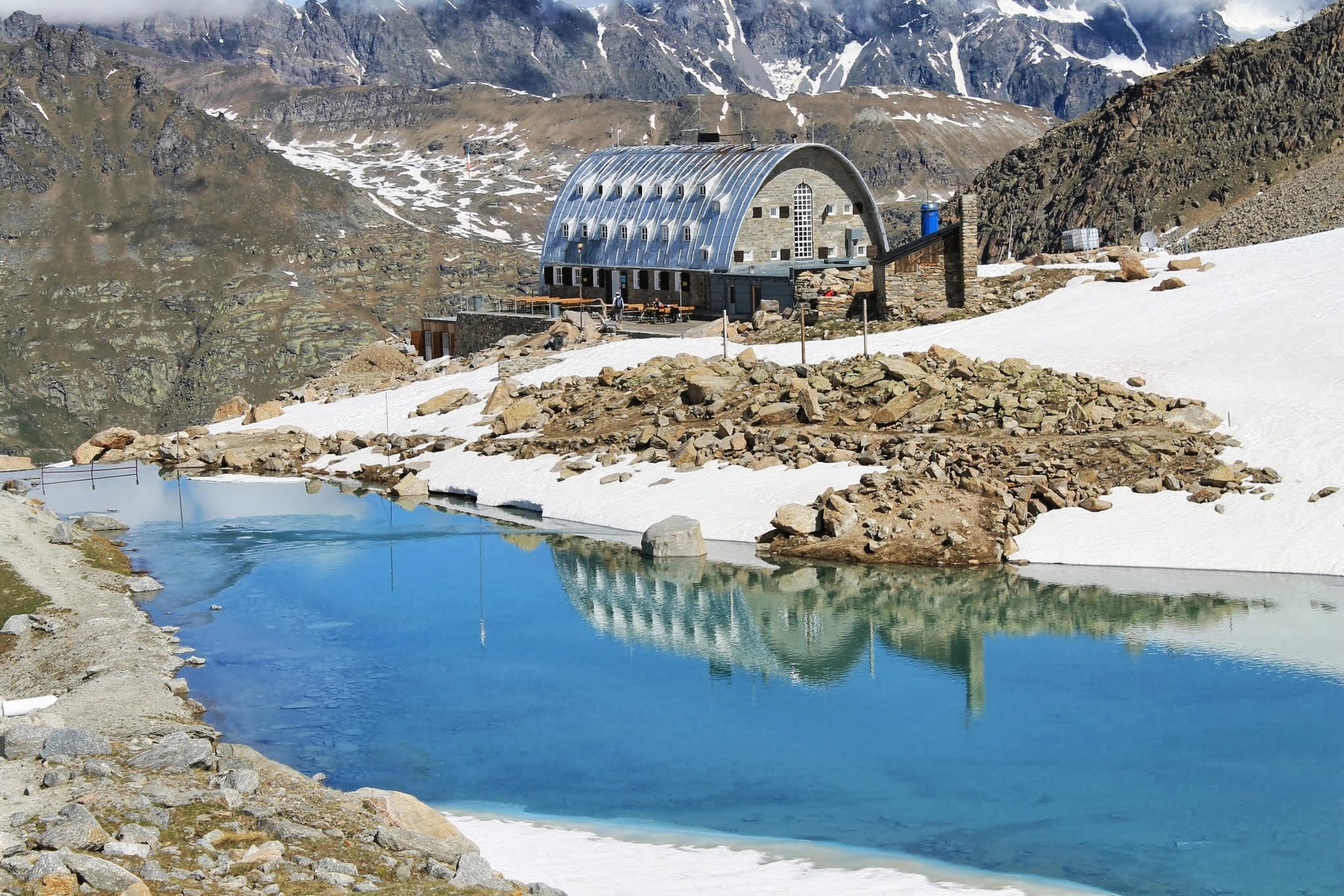 Vittorio Emanuele Hut on Gran Paradiso