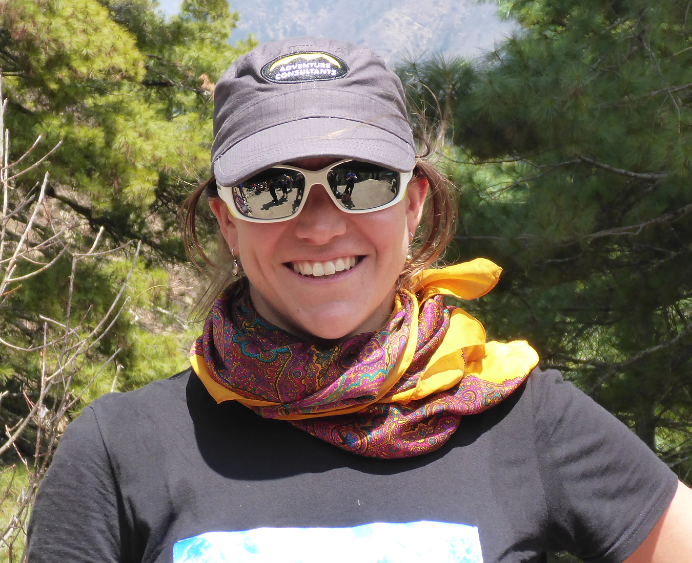 AC Film Production Coordinator and Trekking Guide, Anthea Fisher in Nepal