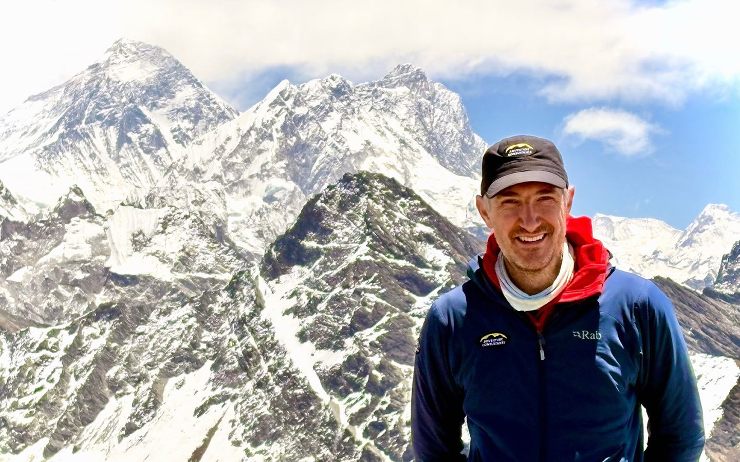 AC Operations Manager / Europe Liaison Dan Thomas on Gokyo Ri, Nepal