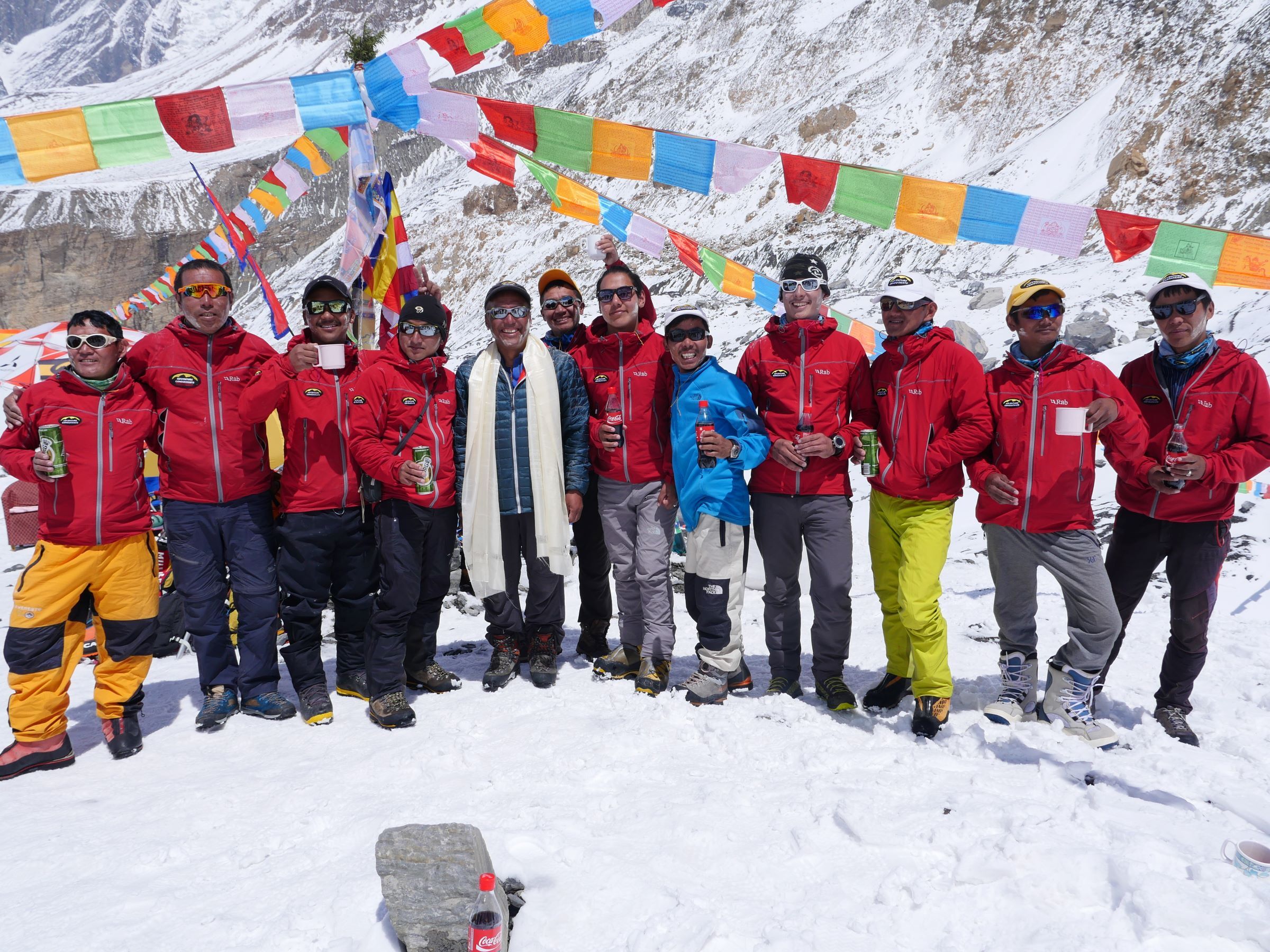 Sherpas on Mt Dhaulagiri