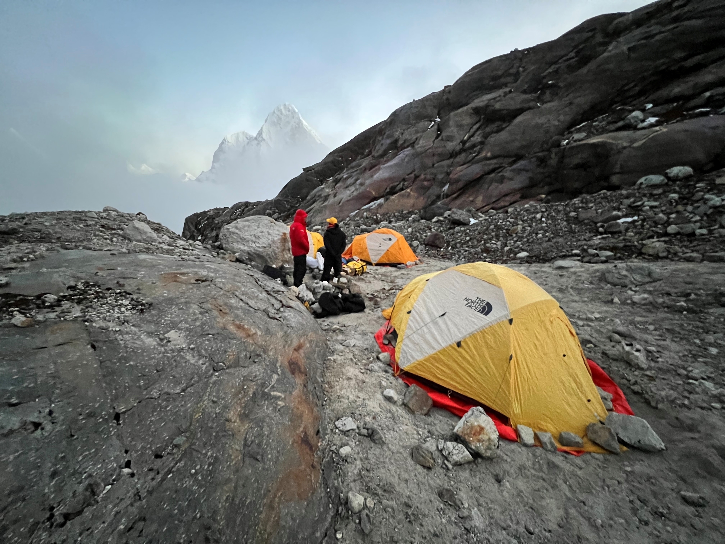 High Camp on Lobuche East