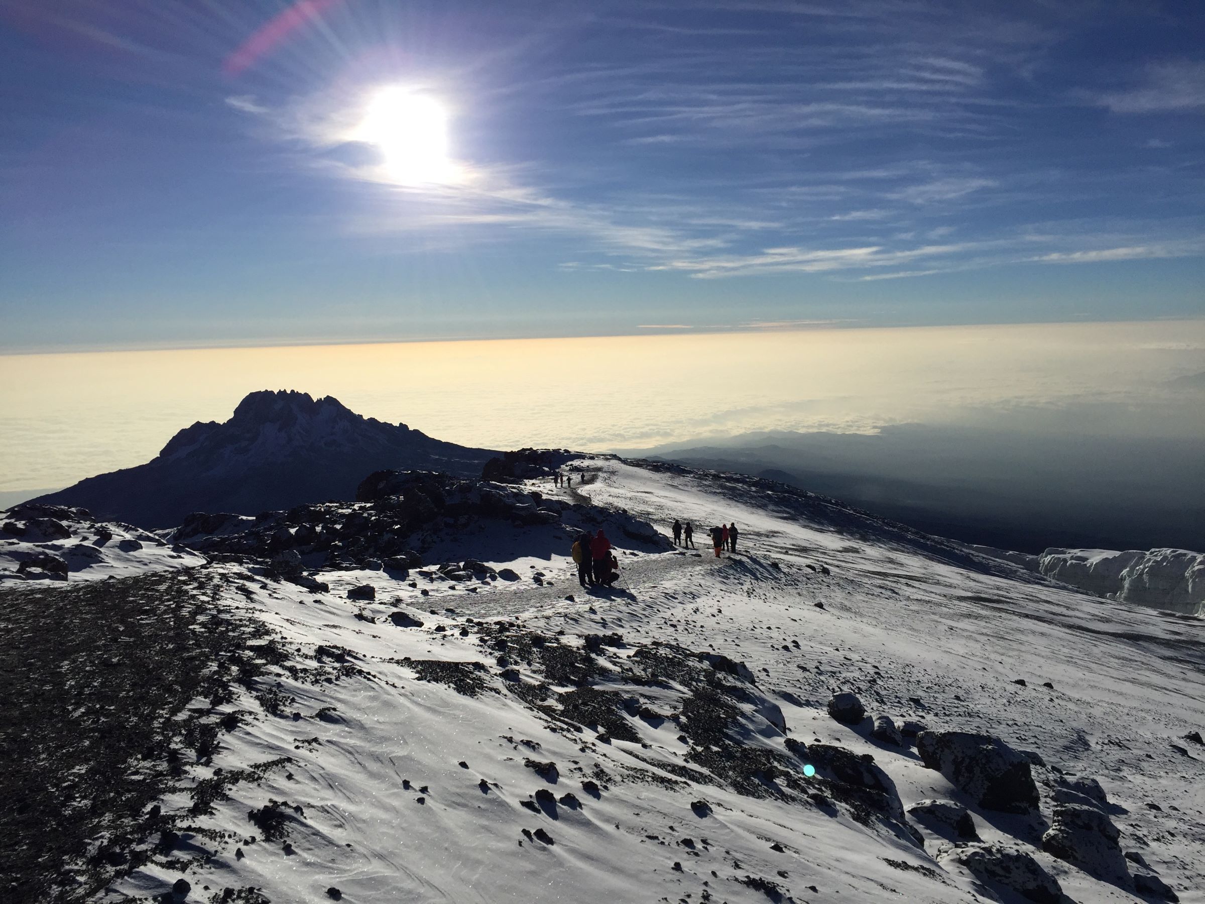 Climbing Kilimanjaro in Africa is a lifetime highlight
