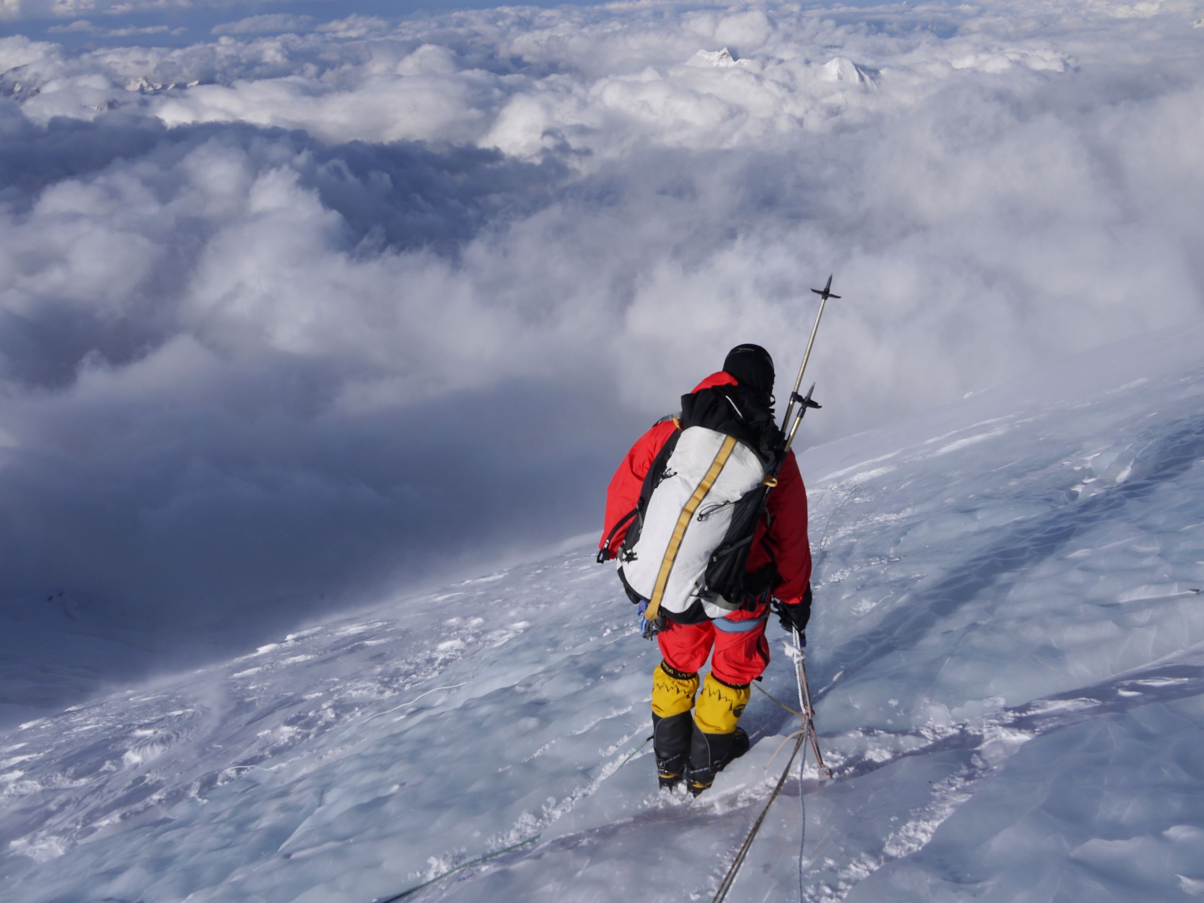 石川直樹　Mahalulu Manaslu Lhotse Qomolangma For Himalayas ⑫ The view of #Everest, #Lhotse and #Makalu