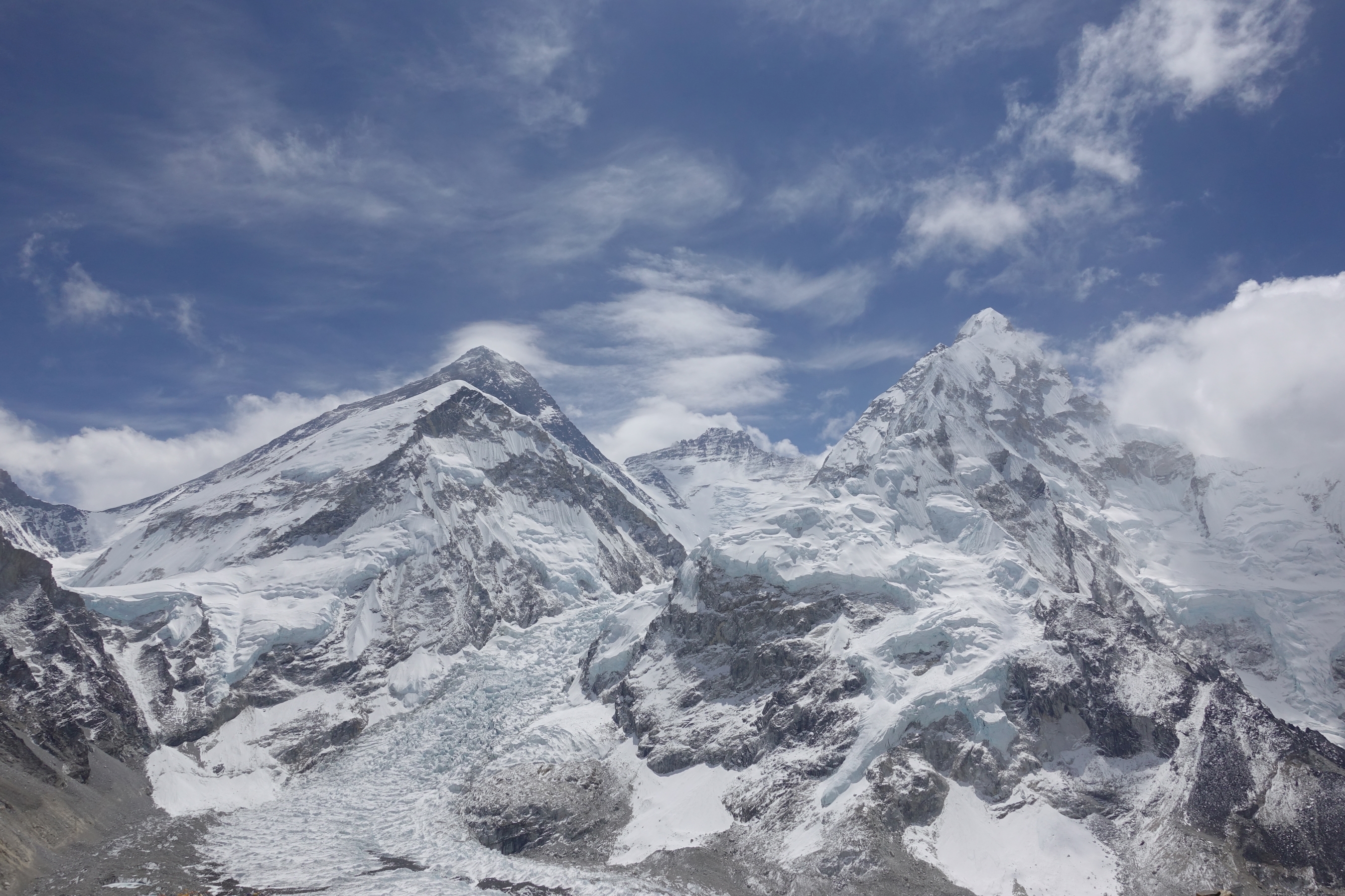 Mounts Everest, Lhotse and Nuptse