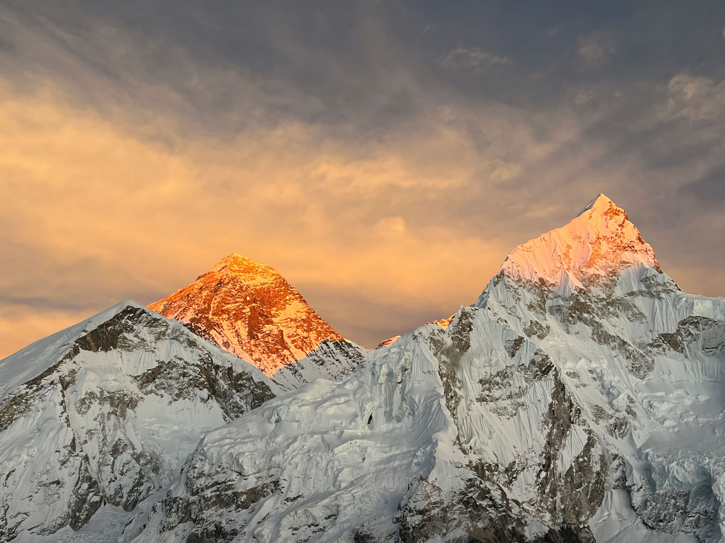 Worth the hike up Kala Patar at sunset for views of Everest and Nuptse