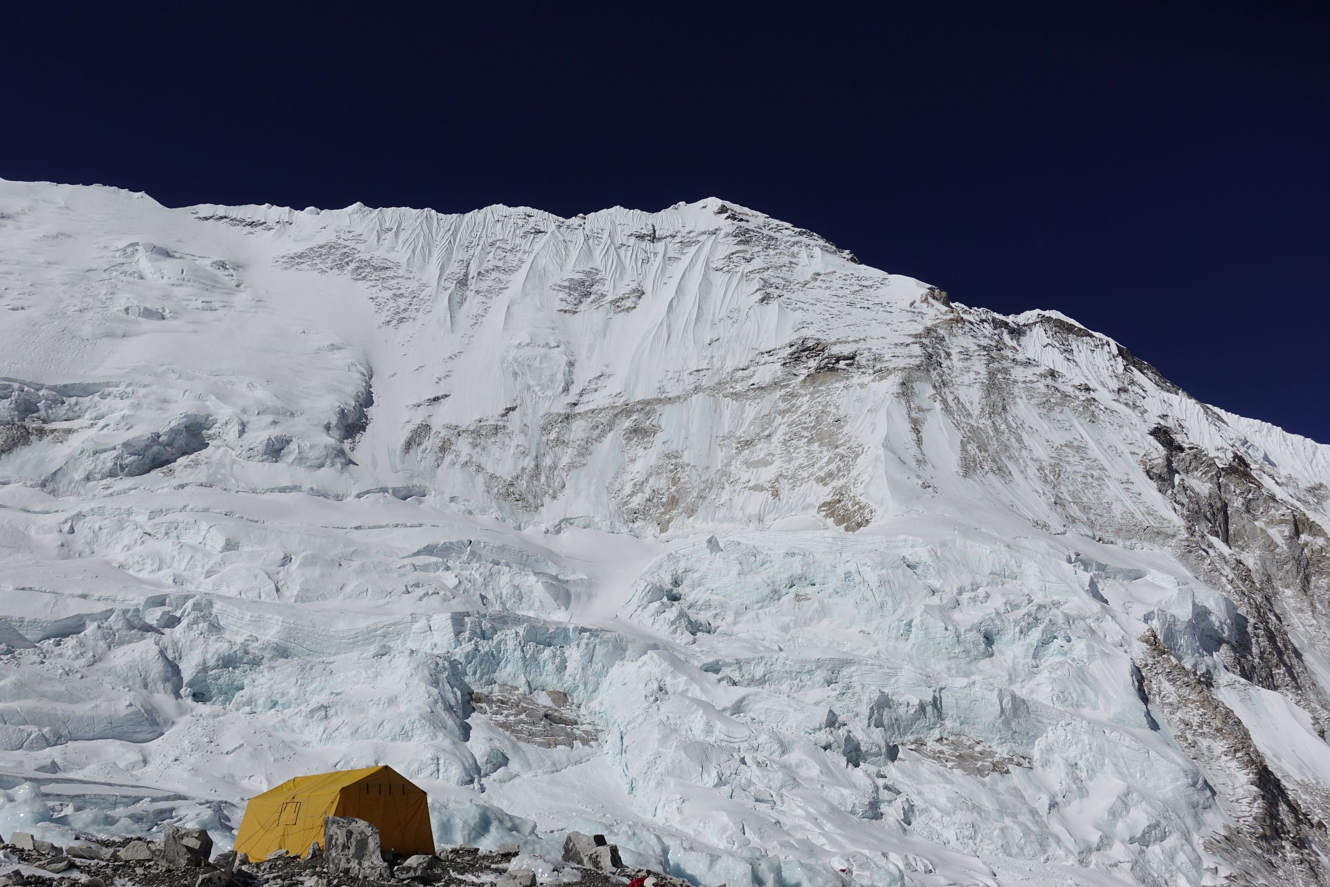 Mt Nuptse from camp 2