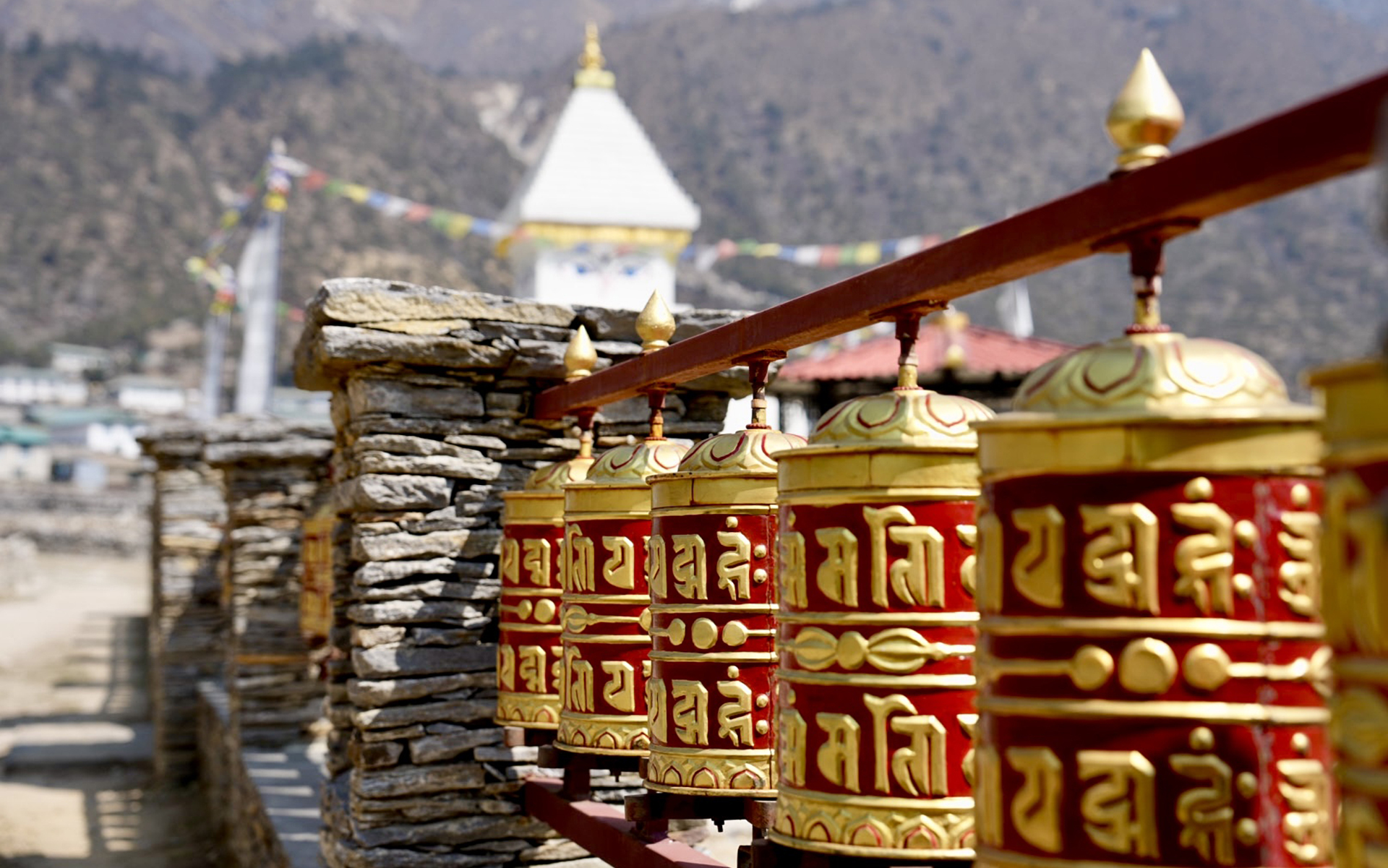 Prayer wheels