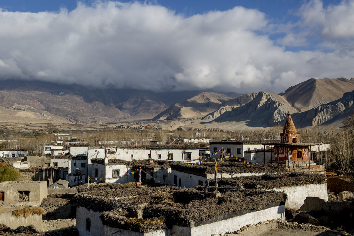 Charang (3,560m) village.