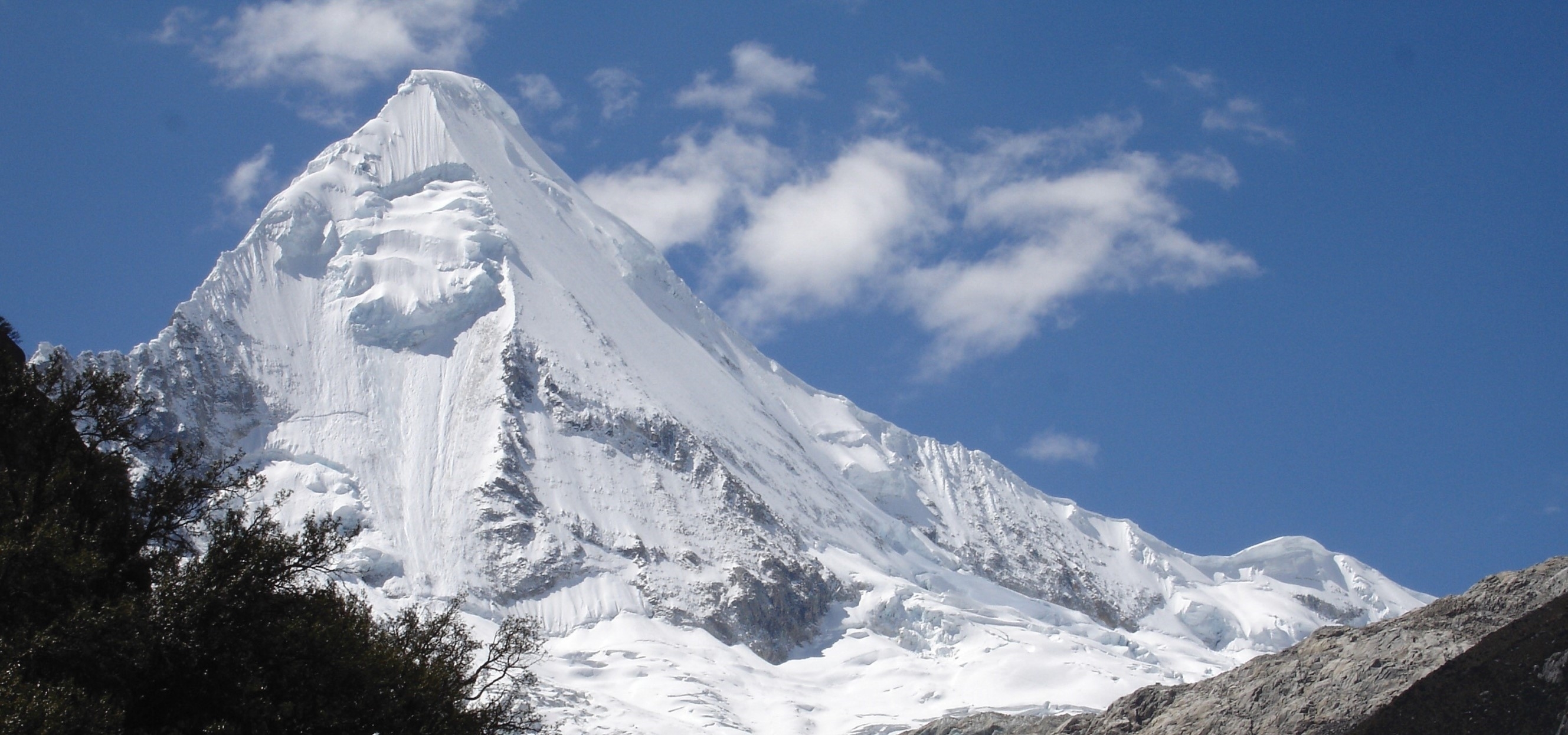 The stunning peak of Artesonraju