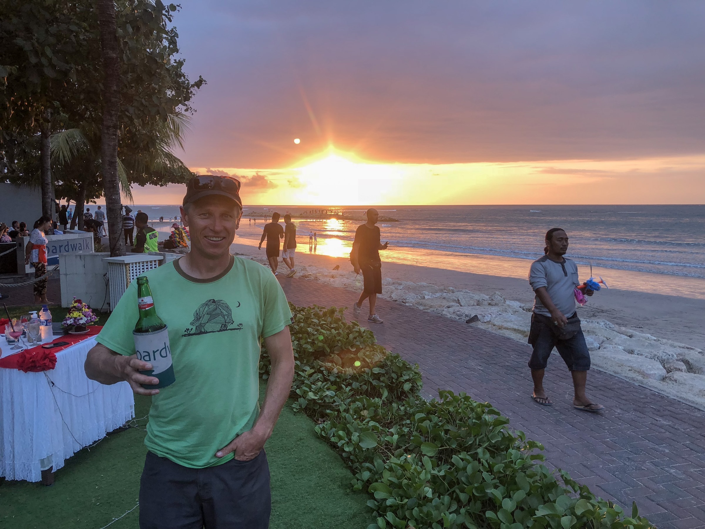 A tropical beach heaven in Bali