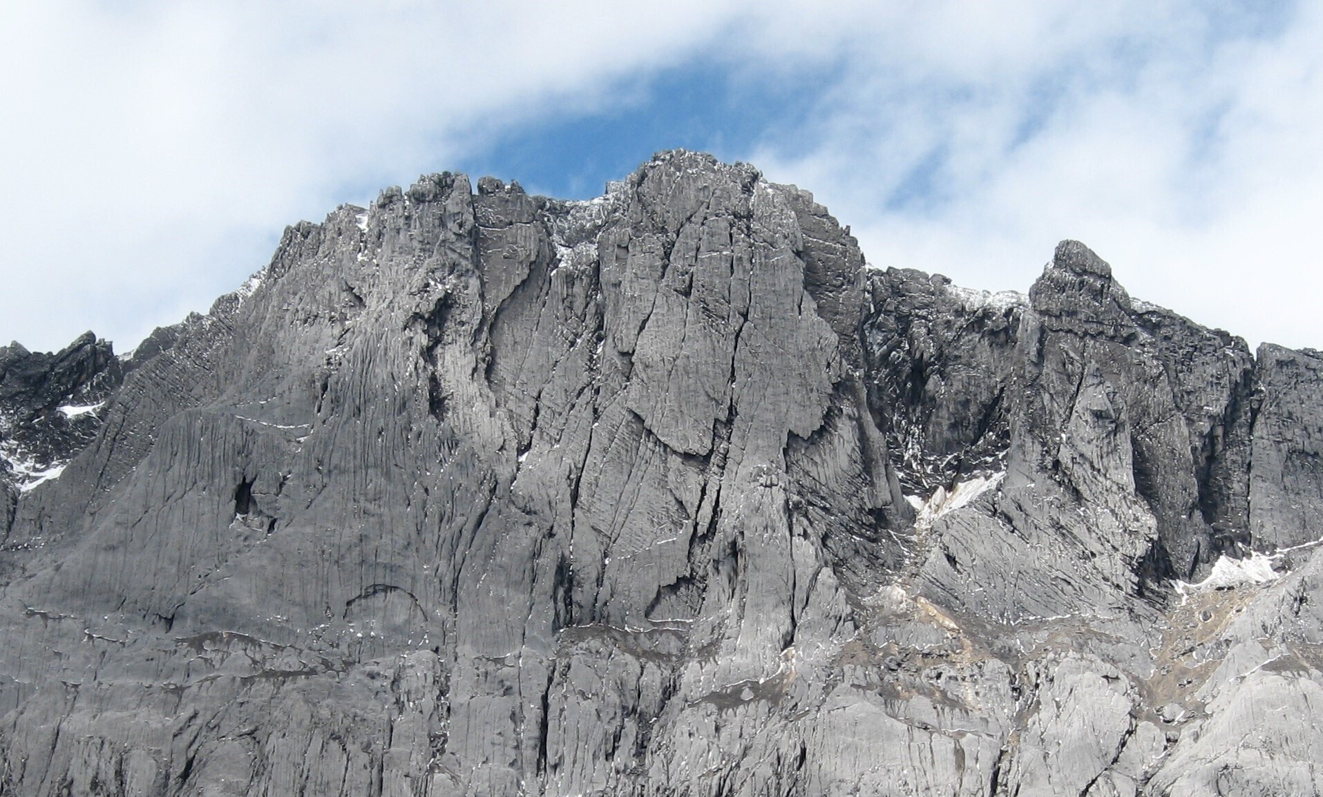 The imposing Carstensz Pyramid Western Papua
