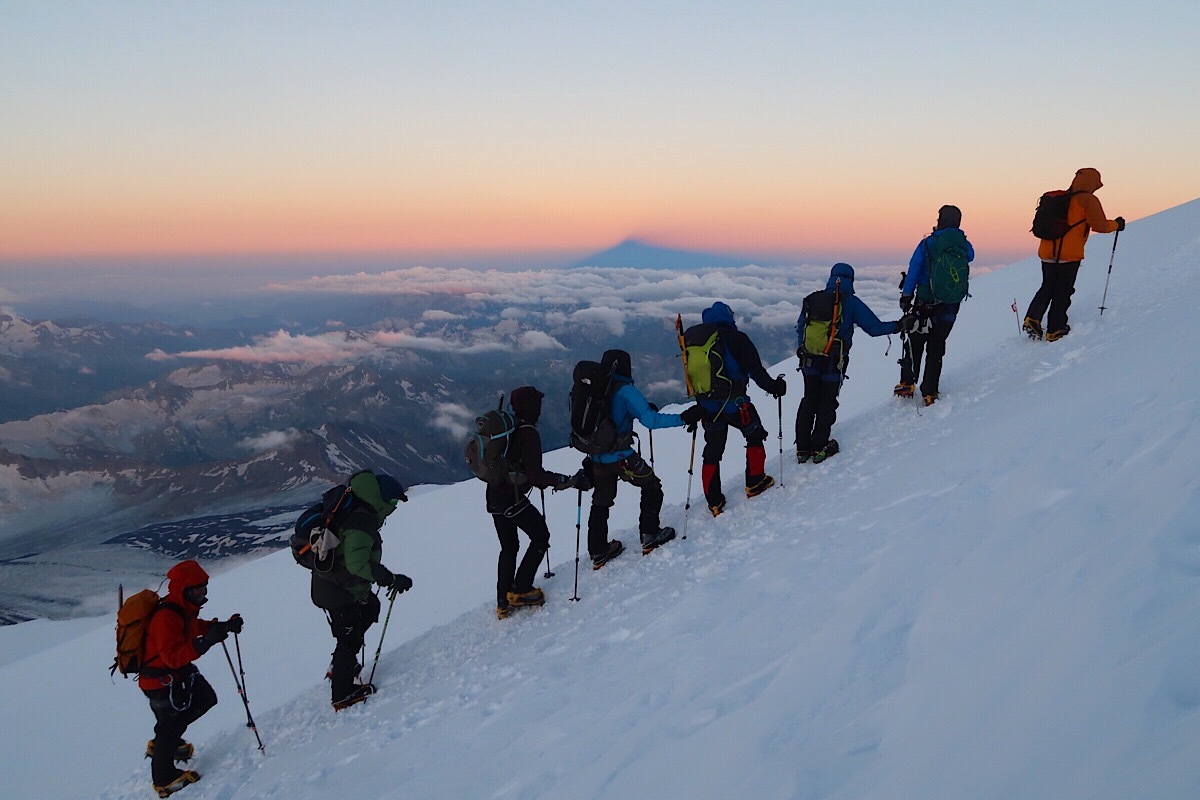 Elbrus dawn Mike Roberts