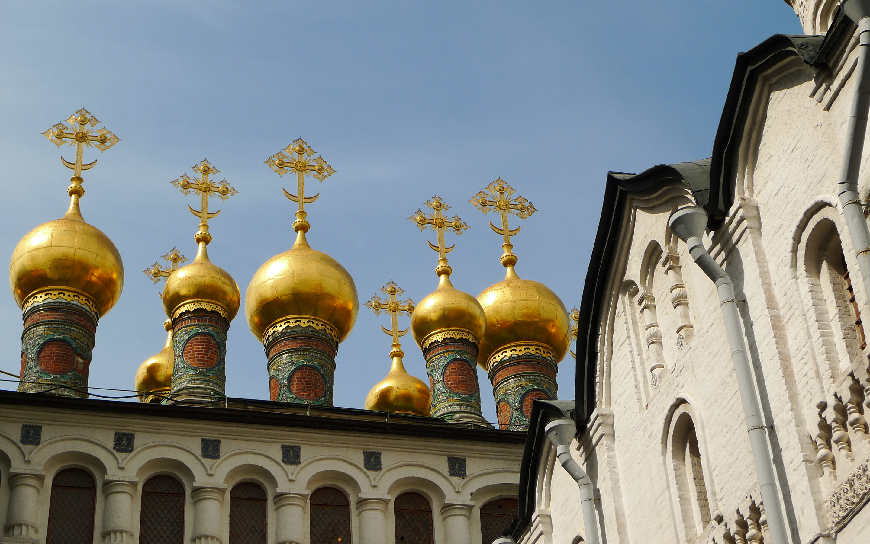 Beautiful towers in St Petersburg